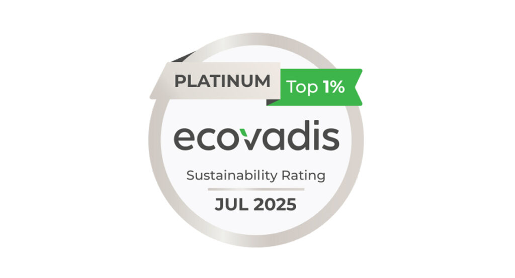 SPIT SAS obtiene la certificación ECOVADIS Platinum, situándose entre el 1% de las empresas más responsables del mundo.