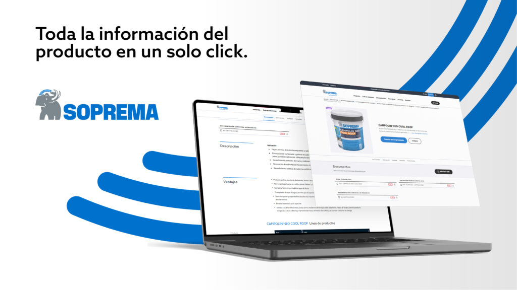 SOPREMA Iberia lanza una nueva web diseñada para facilitar el trabajo diario de los profesionales de la construcción