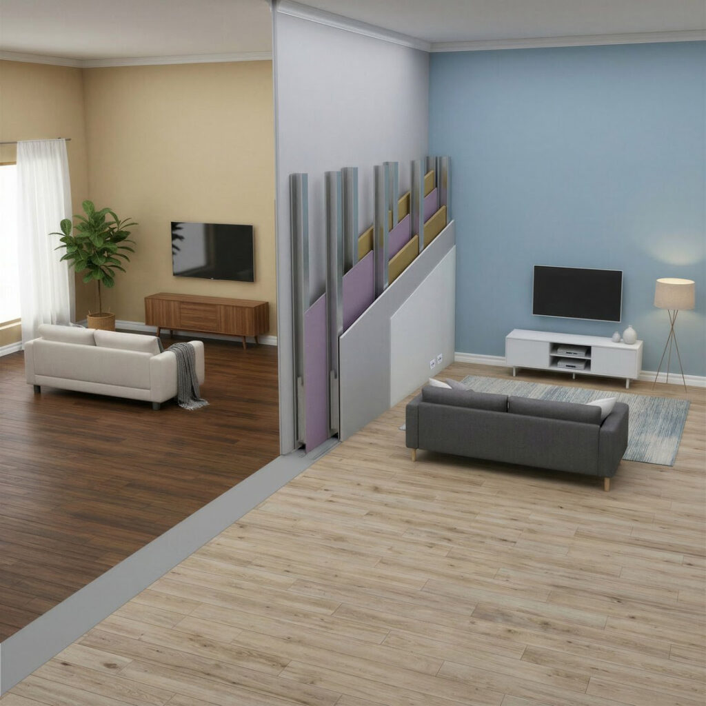 Nuevo sistema Knauf Secure: máxima protección y confort para particiones residenciales y hoteleras